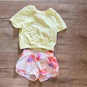 DSG Kids Matching Set in Yellow and Tie-Dye
